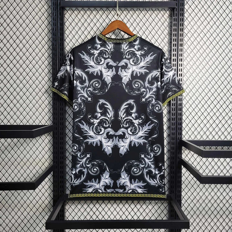 איטליה מיוחדת - חולצת וורסצה זהב שחור